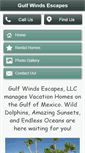 Mobile Screenshot of gulfwindsescapes.com